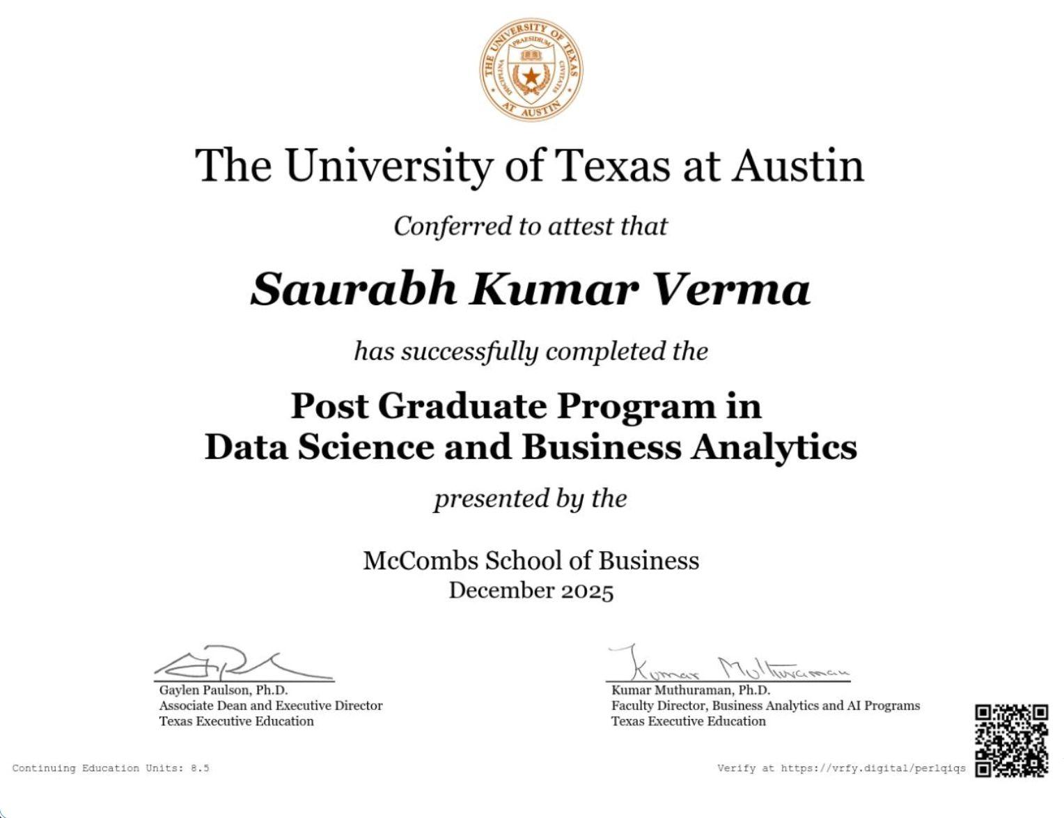 PGP DSBA Certificate